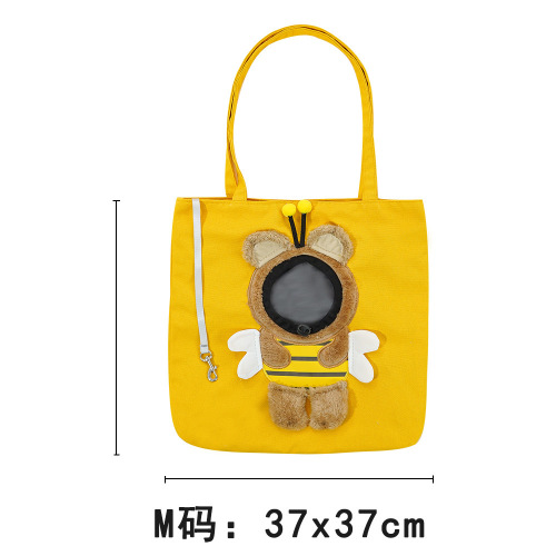 Pet Outdoor Bag Wholesale Cat Bag Crossbody Handbag Cat Carrier Small Dog Head-Out Dog Bag Single-Shoulder Bag Dog Supplies