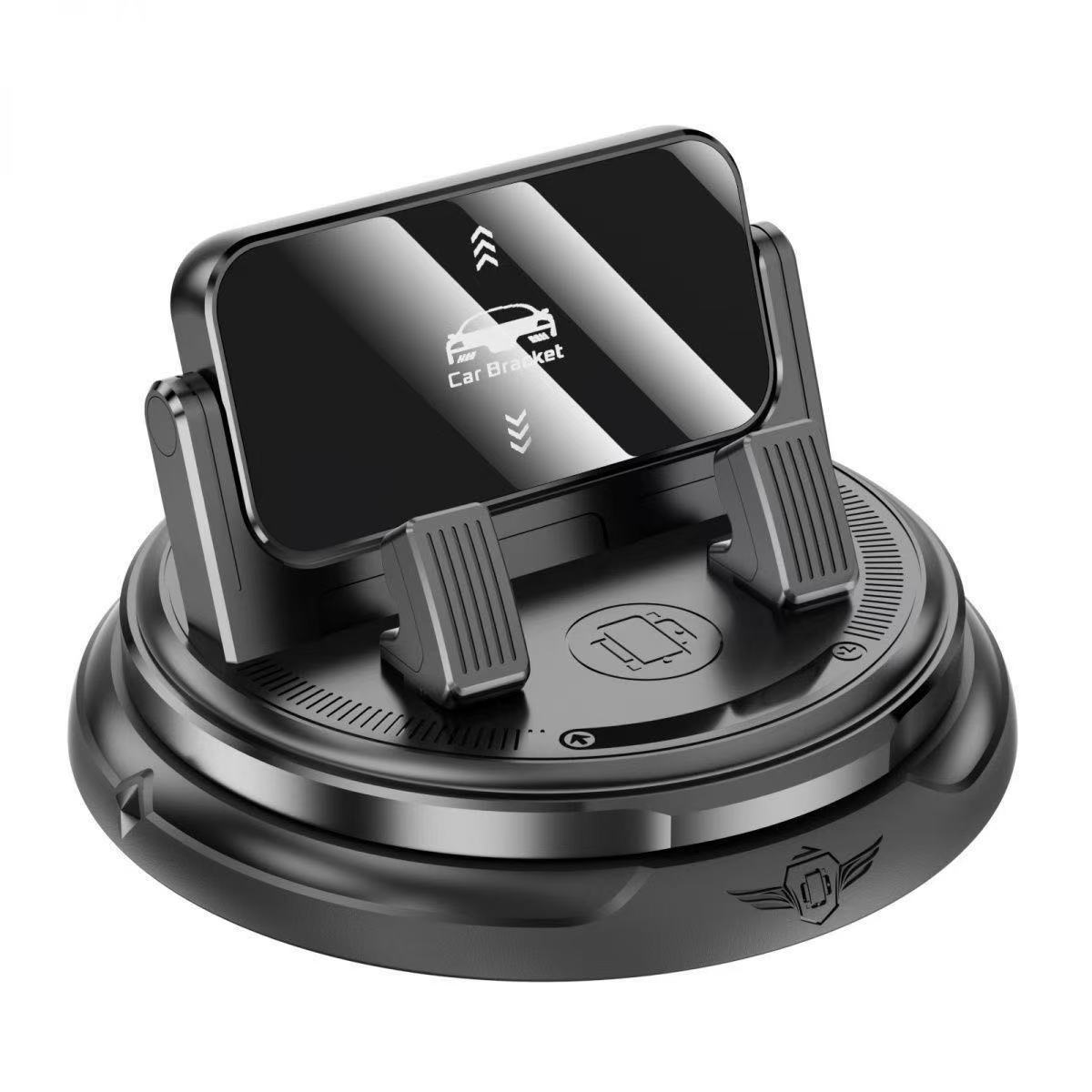 2026 New Internet-Famous Car Phone Holder with Temporary Parking Number Plate, 2-in-1 Car Navigation Stand and Decorative Accessory