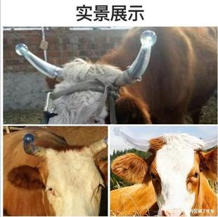 。 Cow Horn Protector Cow Horn Guard Cow Horn Protection Cover Cow Products Livestock Equipment Cattle Supplies Cow Horn