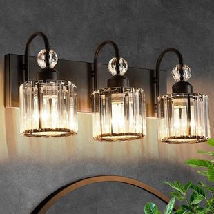 Cross-Border E-Commerce Amazon North American Standard Mirror Headlight Led Bathroom Vanity Bathroom Hotel Moisture-Proof and Anti-Fog Dimming