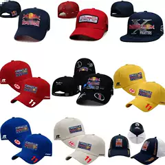 F1 Red Bull Racing Cap 2025 Season New RedBull Baseball Curved Eaves Hat Car Machine Off-road Running