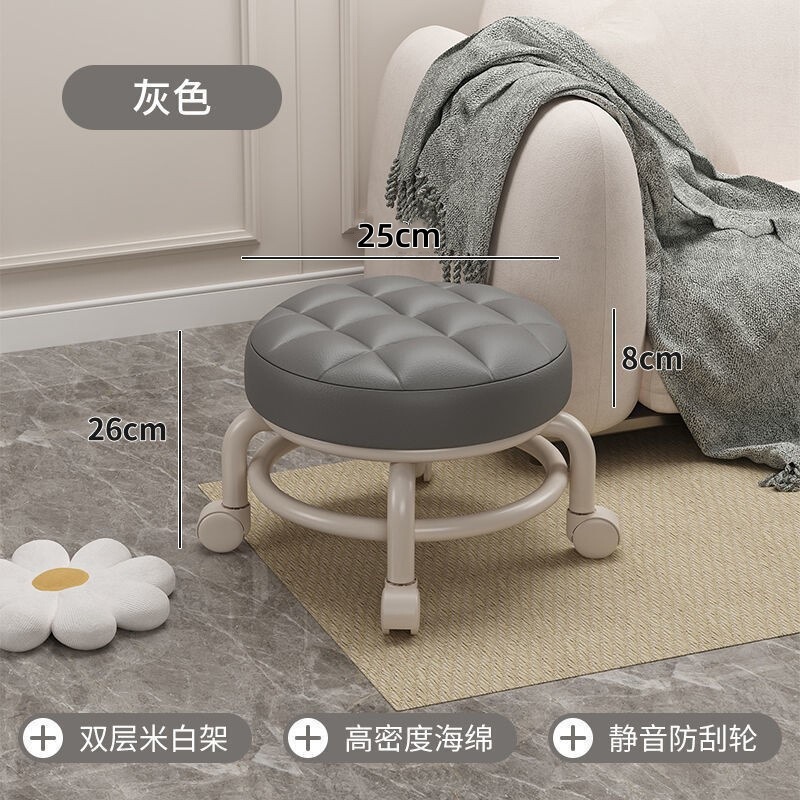 化妆凳轻奢高级梳妆凳卧室梳妆台凳子衣帽间化妆椅美甲椅椅子顾客|undefined