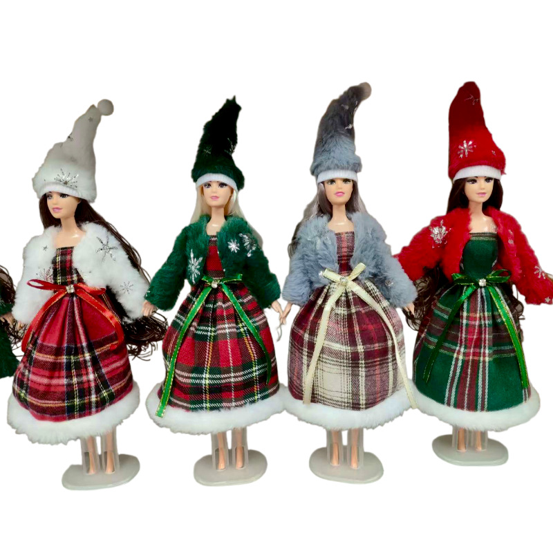 30cm巴比洋娃娃肯王子11寸套装圣诞节新年生日礼物女孩公主晚礼服