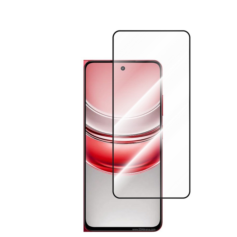 Aplicable Realme14X película templada galvanoplastia serigrafía revestimiento oleofóbico pantalla esmerilada película protectora HD
