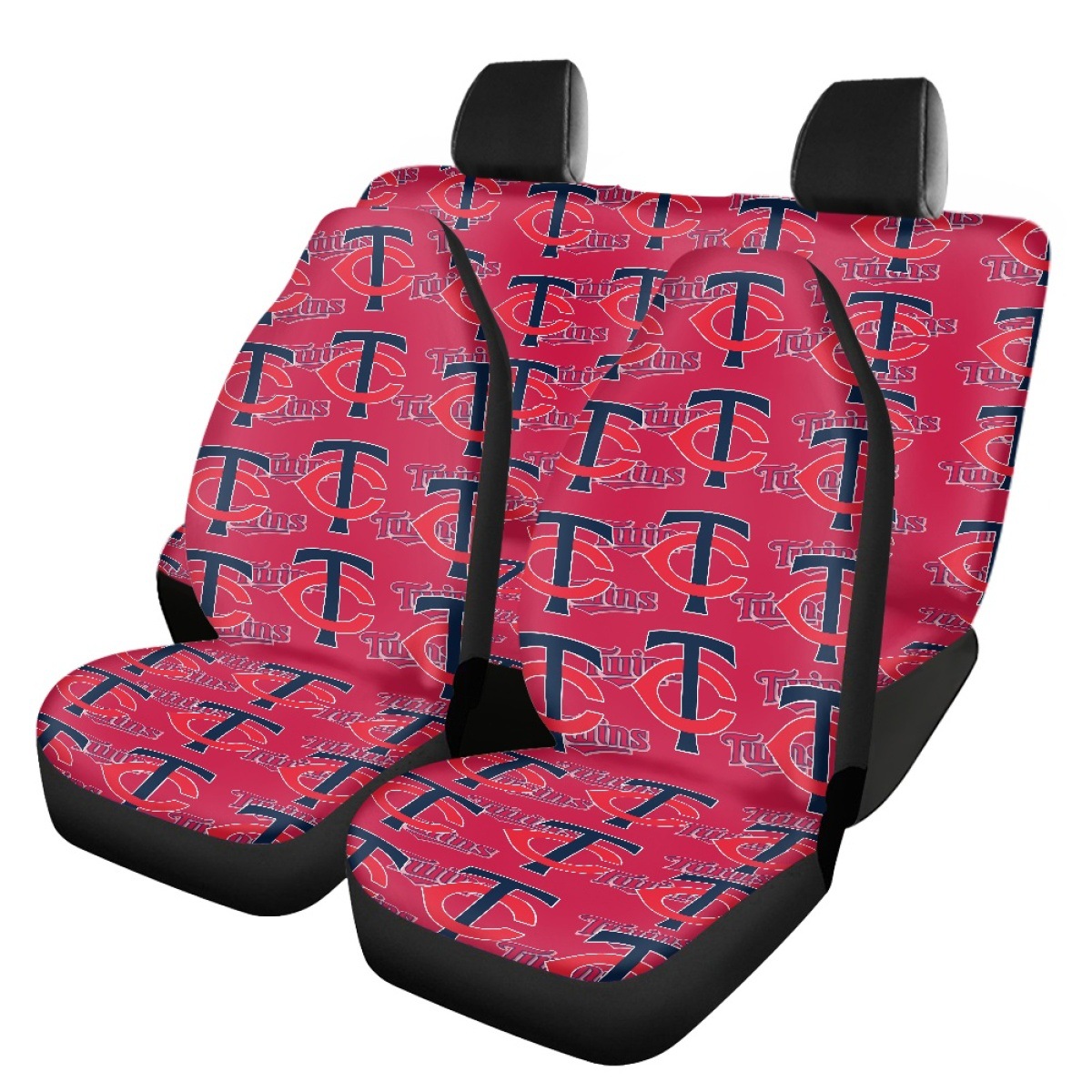 Cross-border MLB team-themed car seat covers, featuring the Milwaukee Brewers logo, for car seat protection