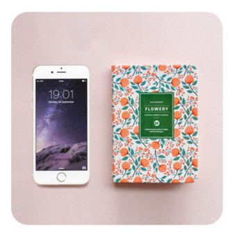 Wholesale Japanese and Korean notebooks, small fresh floral notepads, creative retro diaries and cute