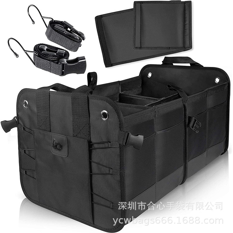 Foldable storage box for auto