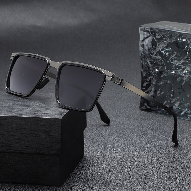 square black fashionable sunglasses