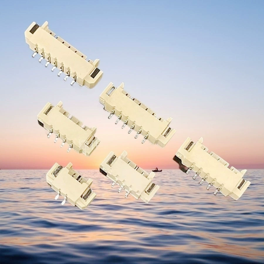 Терминал заплаты тангажа wafer1.25 основания держателя заплаты разъема 3P4P5P16P постельных принадлежностей 1,25-2p