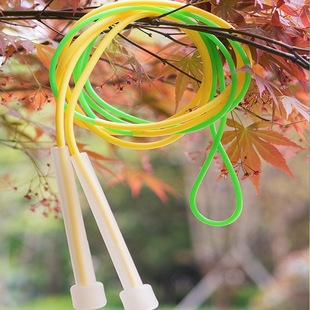 Segmented student sand training rope skipping teaching indoor and outdoor fitness primary and secondary school students fancy racing rope