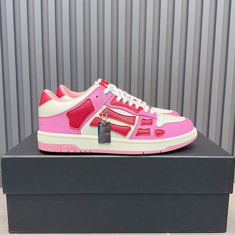 2024 nuevo estilo arim * zapatos de hueso hombres y mujeres zapatos deportivos casuales transpirables zapatos de pareja de panda blanco y negro de cuero a juego