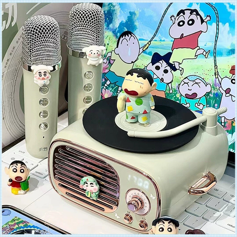 Обязательный подарок: проигрыватель Crayon Shin-chan, Bluetooth-колонка, новый аудиомикрофон, практичный подарок на день рождения для девочек.