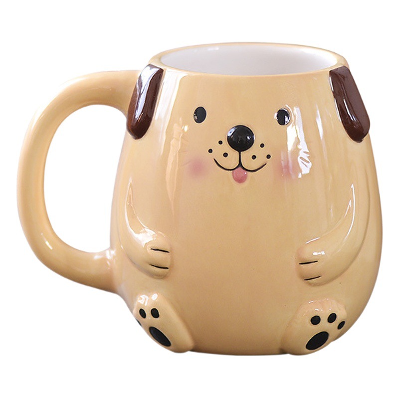 Taza de Cerámica con Forma de Rana – Diseño Tridimensional