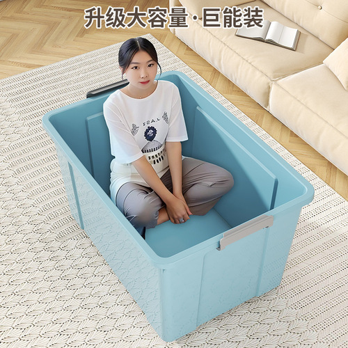Plastic storage box, organizer, clothing storage, extra large size, bedding storage box, toy storage box, storage box, wholesale