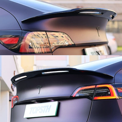 19-24 Model Y Rear Wing: Fixed wind wing