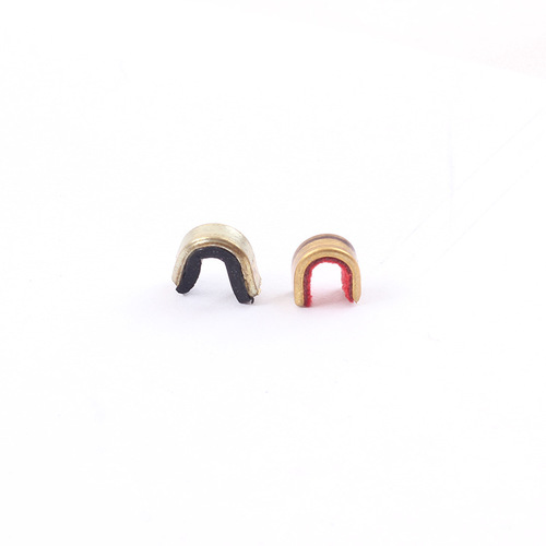 Manufacturer wholesale bowstring copper buckle competitive compound recurve bow outdoor archery accessories positioning copper buckle black red