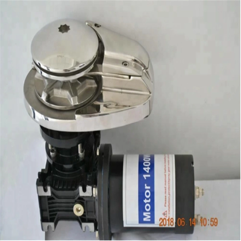 Вертикальная низкопрофильная якорная лебедка 1600 Вт G8 G10 G12 из нержавеющей стали, электрическая якорная лебедка, яхтенный инструмент