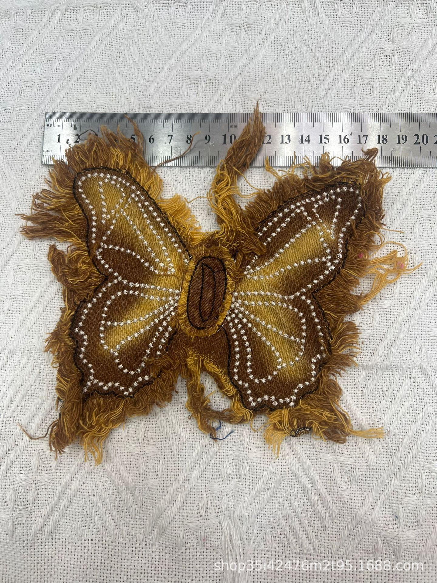 18cm 나비 다크 브라운