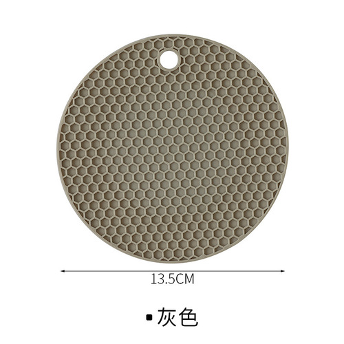 Silicone insulation mat for dining table, hot pot, anti-scalding dish mat, bowl mat, placemat, plate, cup mat, home hanging