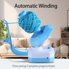 電動毛糸巻線器毛糸団整理巻線器電動毛糸編みUSBインターフェース巻線機ツール