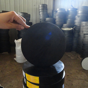 Bridge Rubber Bearing Gyz Gjz Round Rectangular 200*21*35*42*56*250 Shock-Absorbing Pad