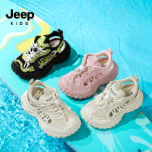Jeep��ͯ��ͷ��Ь2025�ļ��¿��д�ͯ����������������˶�ɳ̲Ь
