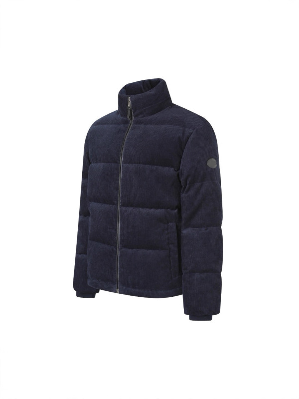 2025 Autumn/Winter New Casual Fashion Men's Corduroy Down Jacket with Logo Sleeves 2025 Autumn/Winter New Casual Fashion Men's Corduroy Down Jacket with Logo Sleeves
