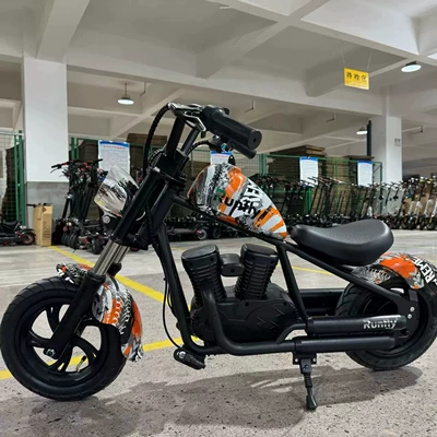 Elektrikli motosikletlər Electric Two-Wheeled Mini Harley