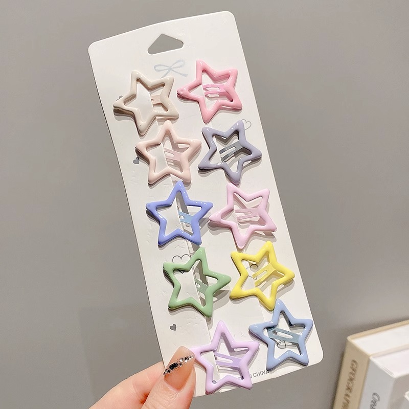 5 # Juego de 10 piezas de estrella de cinco puntas.