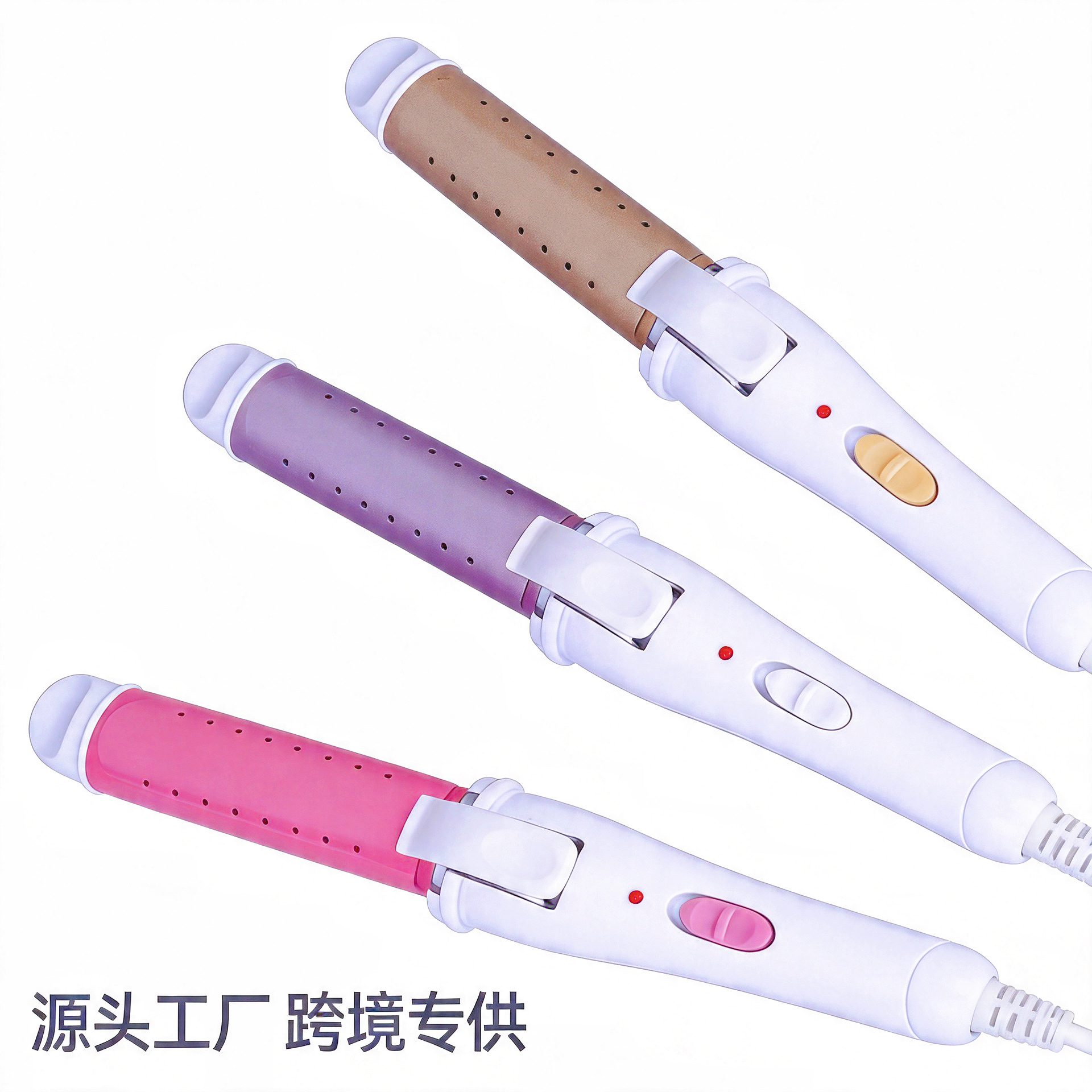 Curling Iron and Straightener 2-in-1, Dual-Use for Dry and Wet Hair, Large Curls, Inward Curling, Bangs, No Damage to Hair, Cross-Border