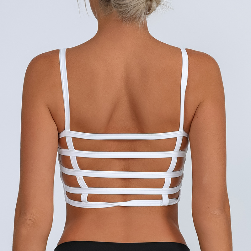 Nueva ropa de yoga desnuda de espalda de belleza transfronteriza