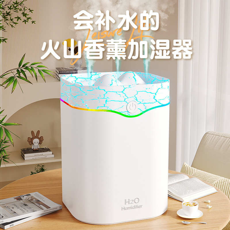 2025国境を越えた新型加湿器香薫大噴霧カスタムロゴ小型寝室家庭用空気加湿器|undefined