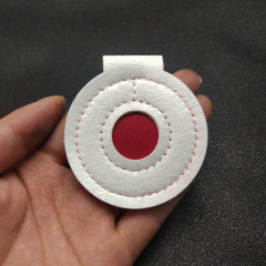 Manufacturer wholesale slingshot bullseye silicone bullseye competition bullseye 3cm 4cm slingshot superfiber bullseye