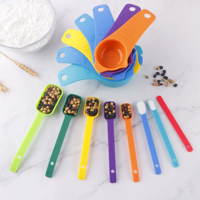 Plastic measuring cup, measuring spoon, tools set, new collection, 15 pieces
