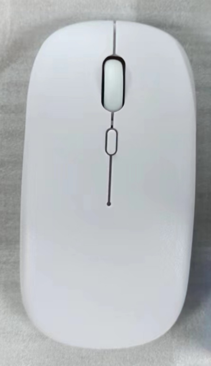 Nuevo ratón inalámbrico Bluetooth de modo dual, recargable, silencioso, para computadora portátil, transfronterizo, de oficina, luminoso y ergonómico