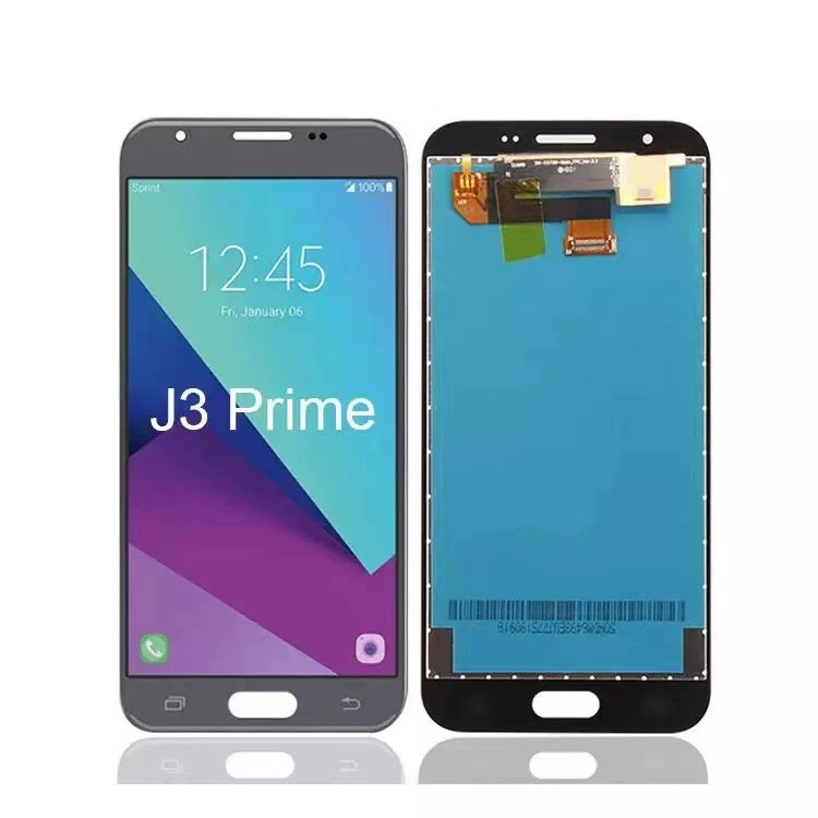 Подходящее для сборки экрана Samsung J3 Prime LCD J327 LCD-экран сенсорный экран сборка