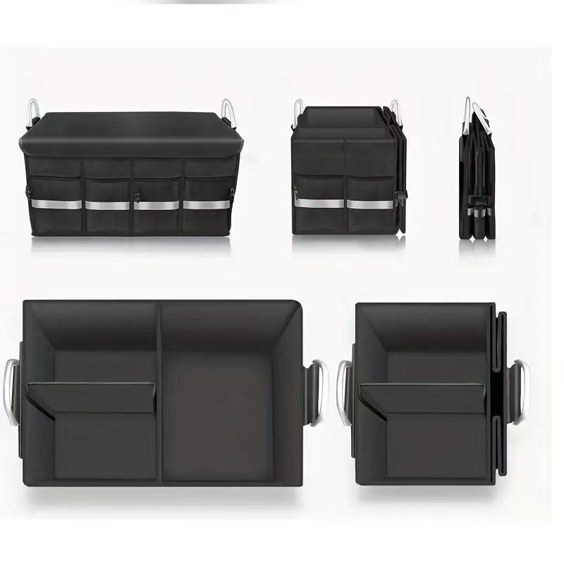 Car Glove Box Oxford Cloth Car Storage Folding Storage Box Trunk Storage Box