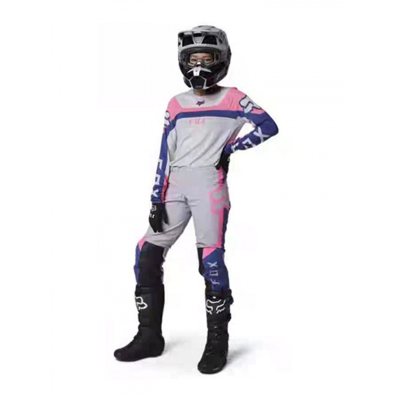 Fox Head Popular Fox Quick-Drying Breathable Motorcycle Off-Road Vehicle Cycling Suit Mountain Cycling Downhill Suit Sun Protection