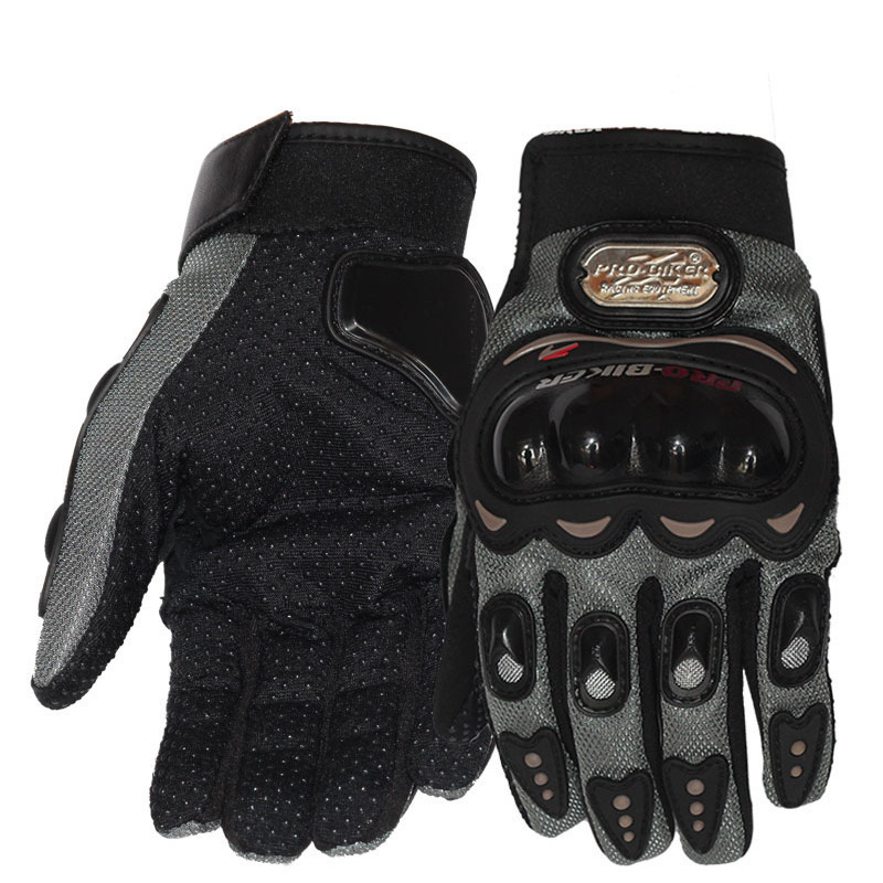 Motocicleta guantes de montar de dedo completo coche de carretera de verano hombre pantalla táctil anti-caída antideslizante motocicleta de montaña de fábrica