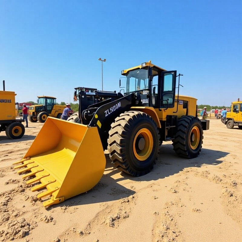 XCMG ZL50GN cargador XCMG ZL50GN carretilla elevadora multifuncional