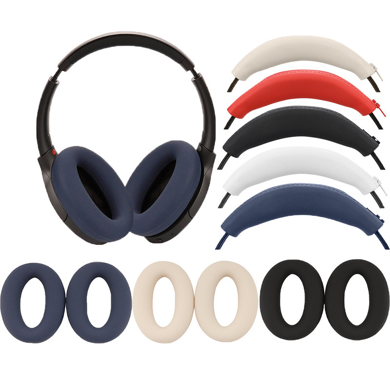 Suitable for Sony Sony WH-H910N silicone sleeve h910n protective cover silicone beam head beam sleeve earplug shell