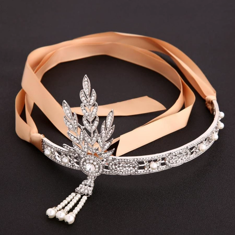 Hair accessory for bride from pearl, European style, wholesale
