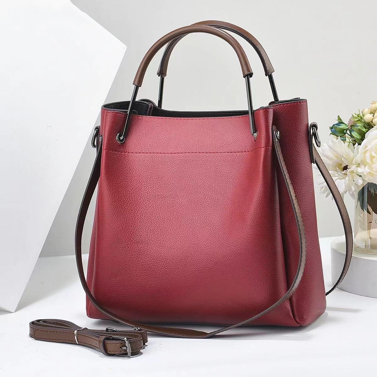 De alta calidad retro bolso de hombro bolso de las mujeres de gran capacidad de la calle estilo Bolsa de Comercio Exterior bolsas de Venta caliente
