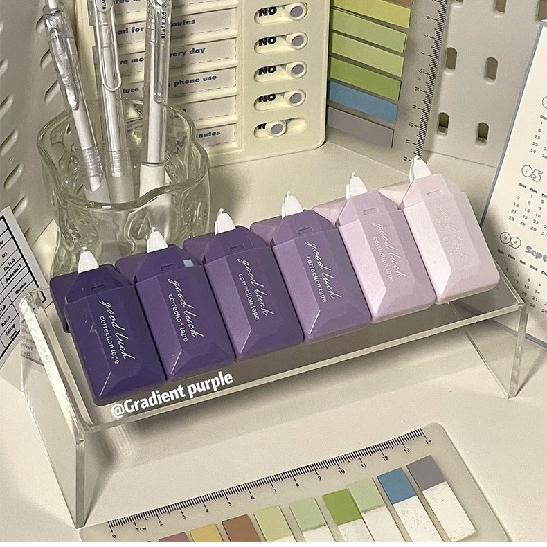 InsFeng explosión correa de corrección de color gradiente de alto valor visual para estudiantes con correa de corrección portátil de gran capacidad