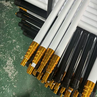 水域救援玻璃杆可伸缩专业船用打捞杆游泳泳池救生杆水上救援救生