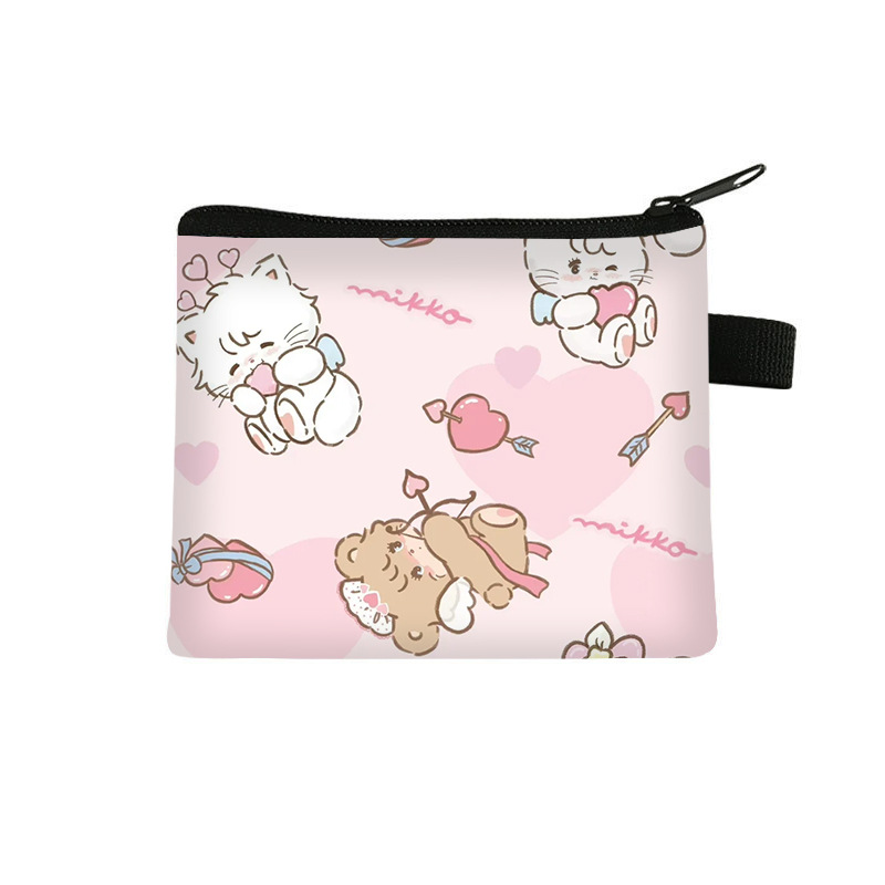 国境を越えたmikkoブランドの小銭入れ、子供用ショートミニバッグ、キュートな小型バッグ、学生向け大容量収納キーバッグ、卸売