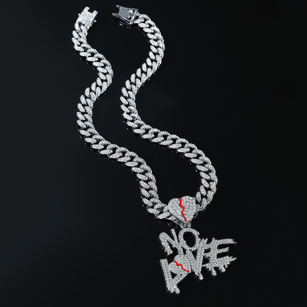 Hip Hop Géométrique Alliage Strass Placage Incruster Strass Unisexe Pendentif display picture 4