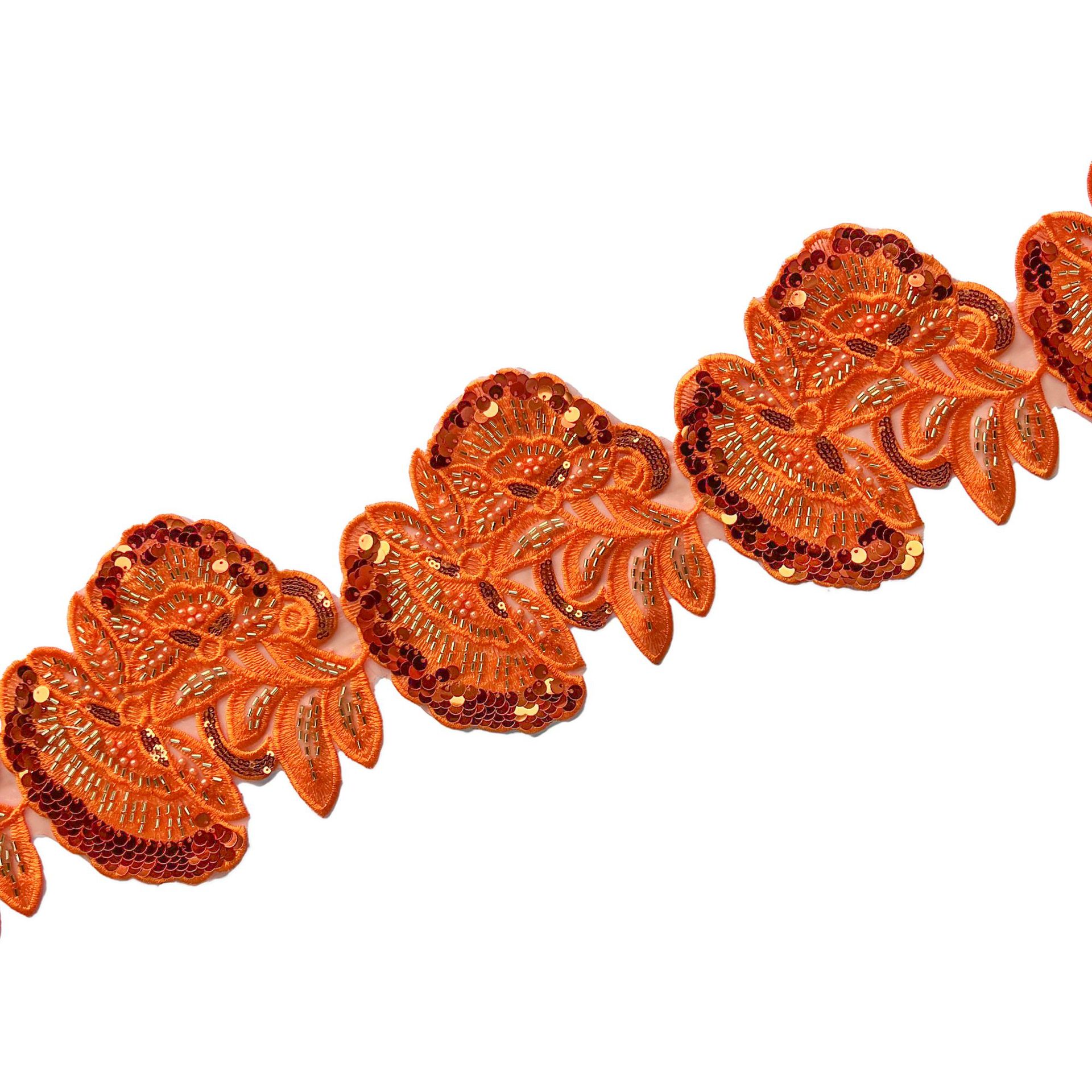 Hermosas pañuelas multicolores bordadas de encaje decoración de tela calcomanías de estilo nacional vestido vestido pantalones pie decoración pegatinas image 13