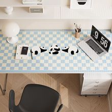 皮革桌垫卡通pvc写字台垫防水防油学生学习办公桌面垫可裁剪桌布