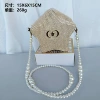 Gold powder (with box): star bag + pearl chain